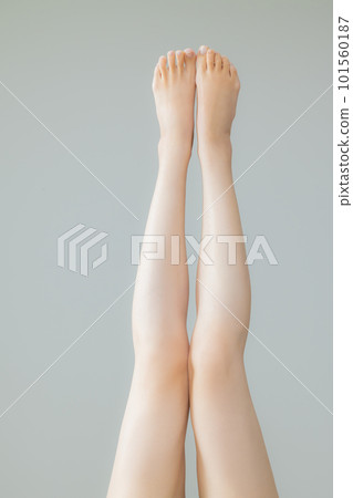 Young woman's legs legs body parts 101560187