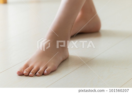 年輕女性的腳 年輕女性的腳 101560207