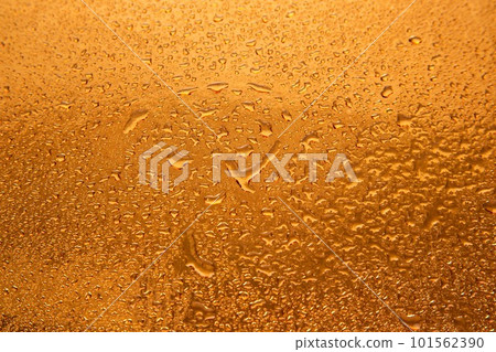 Drops of water on a colored background. Abstract texture 101562390