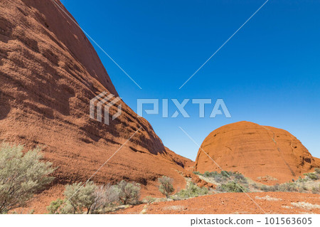 Valley of the Winds of the Orga Rocks, Central Australia Valley of the Winds of the Orga Rocks, Central Australia 101563605