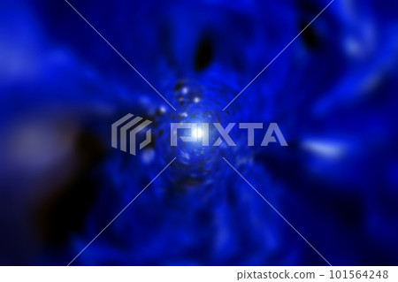 Background material with the image of a warp in outer space (image of a wormhole / black hole) Background material with the image of a warp in outer space (image of a wormhole / black hole) 101564248