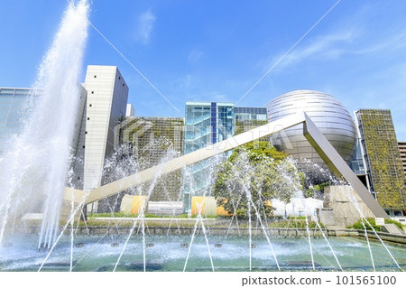 名古屋市、白川公園噴泉、名古屋市科學館 名古屋市、白川公園噴泉、名古屋市科學館 101565100