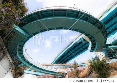 路口下的人行天橋環路 101566085