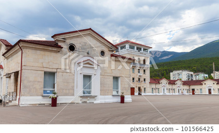 Massandra Winery on a cloudy day, Crimea Massandra Winery on a cloudy day, Crimea 101566425