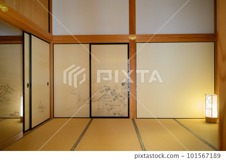 Nagoya Castle Honmaru Palace Kuroki Shoin Second Room Nagoya Castle Honmaru Palace Kuroki Shoin Second Room 101567189