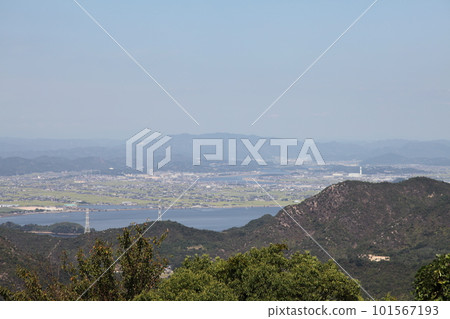 Okayama City from Mt. Kinko Okayama City from Mt. Kinko 101567193
