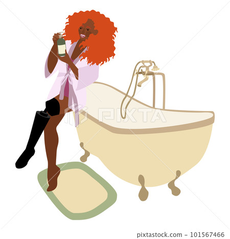 Young woman with disabilities beauty care routine Young woman with disabilities beauty care routine 101567466
