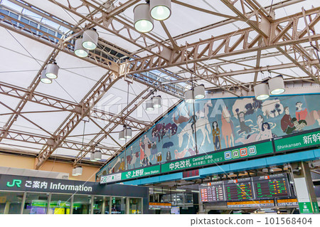 [Urban scenery of Tokyo] Central ticket gate of Ueno Station 101568404