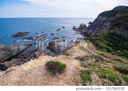 Cape Gamida at the easternmost end of Shikoku 101569192