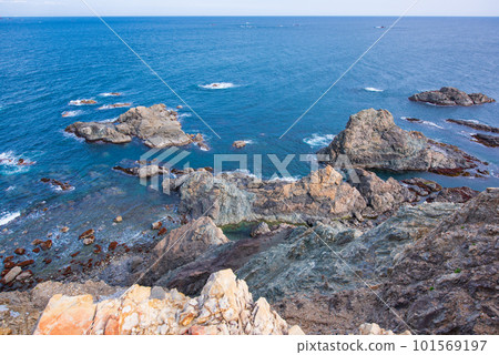Anan City, Tokushima Prefecture View of Gamoda Cape 101569197