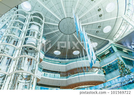 [Cityscape of Tokyo] Cityscape around Haneda Airport (Terminal 2) 101569722