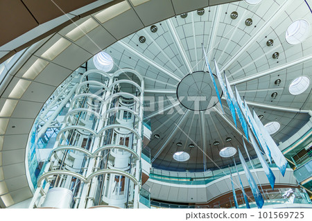[Cityscape of Tokyo] Cityscape around Haneda Airport (Terminal 2) 101569725