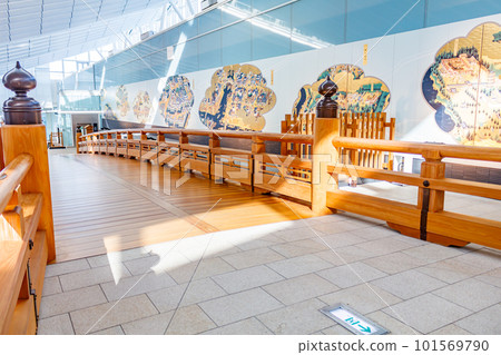 [東京的城市景觀]羽田機場第3航站樓（羽田日本橋） 101569790