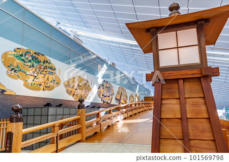 [Urban landscape of Tokyo] Haneda Airport Terminal 3 (Haneda Nihonbashi) 101569798