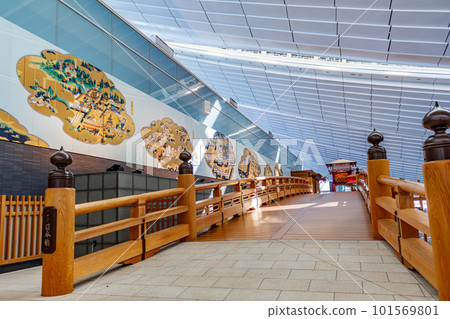 [東京的城市景觀]羽田機場第3航站樓（羽田日本橋） 101569801