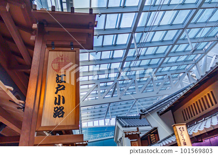 [Urban landscape of Tokyo] Haneda Airport Terminal 3 (Edo Koji) 101569803