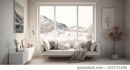 luxurious interior elegant design in modern house 101572289