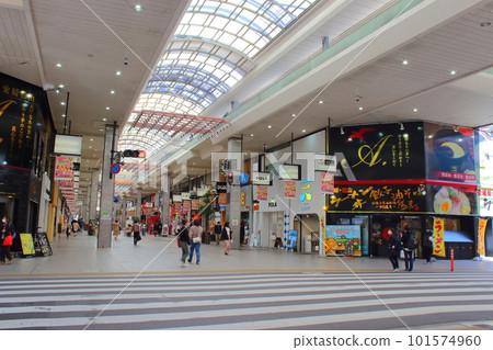 [Matsuyama City, Ehime Prefecture] Okaido Shopping Street 101574960