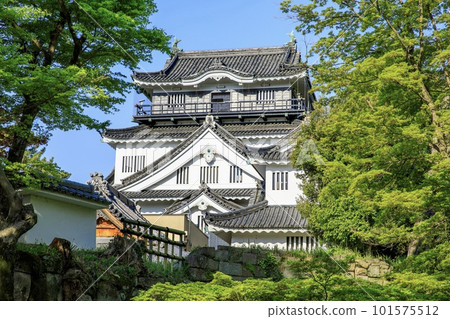 Reconstruction castle tower of Okazaki Castle 101575512