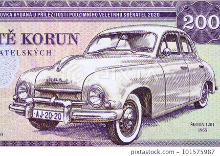 Old car from money 101575987