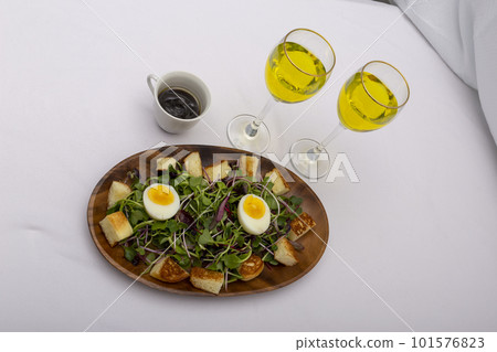 salad with seafood salad with seafood 101576823