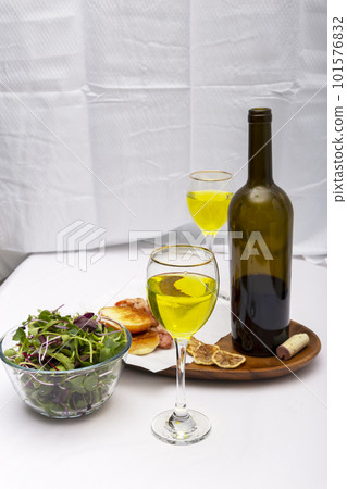 salad with olives, olive oil and olives salad with olives, olive oil and olives 101576832