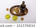 wine and snacks on the table wine and snacks on the table 101576834