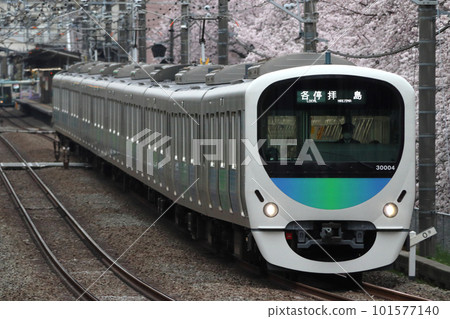 櫻花・西武新宿線30000系（各站10節車廂：西武新宿⇔灰島） 101577140