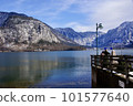 Hallstatt alps and lake 101577640