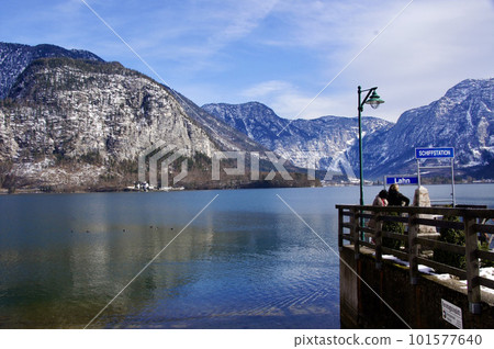 Hallstatt alps and lake Hallstatt alps and lake 101577640