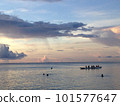 Sea and boat 101577647