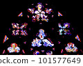 Stained glass of church 101577649
