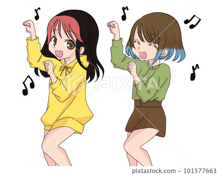 dancing girls 101577663