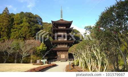 Rurikoji Temple Five Story Tower 101579087