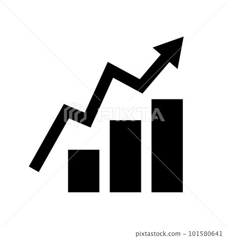 Bar chart statistics icon. Corporate analysis. vector. Bar chart statistics icon. Corporate analysis. vector. 101580641