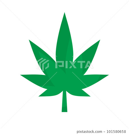 Cannabis leaf symbol. Marijuana icon. vector. Cannabis leaf symbol. Marijuana icon. vector. 101580658