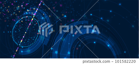 Neural network concept. Connected cells with links. High technology process. Abstract background Neural network concept. Connected cells with links. High technology process. Abstract background 101582220