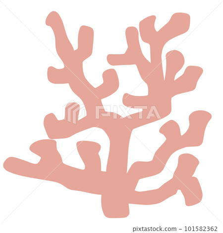 簡單珊瑚色無主線彩圖 101582362