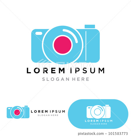 Camera lens icon vector design illustration. Camera lens icon vector design illustration. 101583773