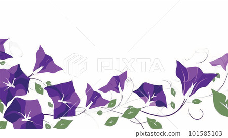 牽牛花日式背景 牽牛花日式背景 101585103