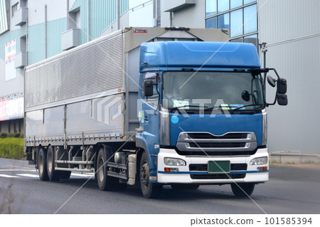 Logistics truck image 101585394