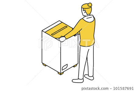 出租房的噪音問題：深夜/清晨洗衣 101587691