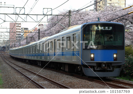 [SS]西武新宿線20000系列（各站8節車廂：西武新宿⇔本川越） 101587769