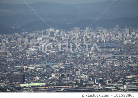 Okayama City from Mt. Kinko 101588963