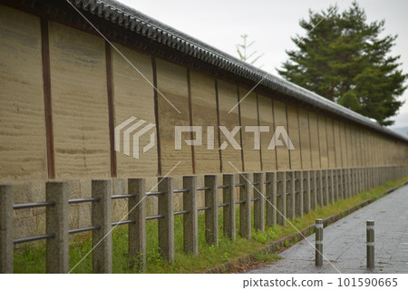 Landscape with fence Landscape with fence 101590665