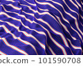 Folds of  purple   fabric. Texture. Close-up. 3d illustration. High quality 3d illustration 101590708