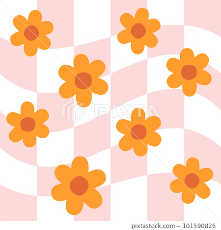 Vector seamless pattern of checkered texture Vector seamless pattern of checkered texture 101590826