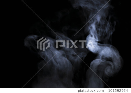 steam on black background steam on black background 101592954