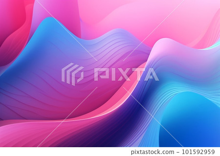 background cyberspace bright wave wavy graphic abstract flowing colorful purple banner backdrop vibrant. Generative AI. 101592959