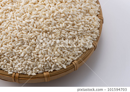 Rice koji in a colander Rice koji in a colander 101594703